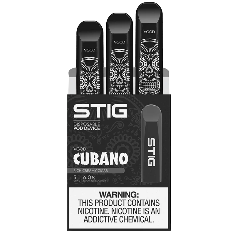 VGod Stig Disposable – Cubano