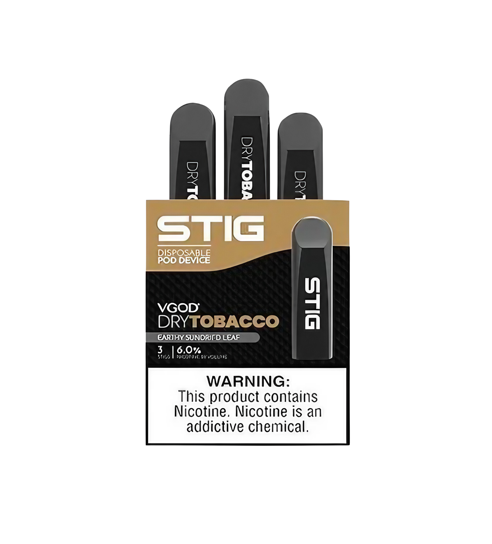 VGOD Stig Disposable – Dry Tobacco