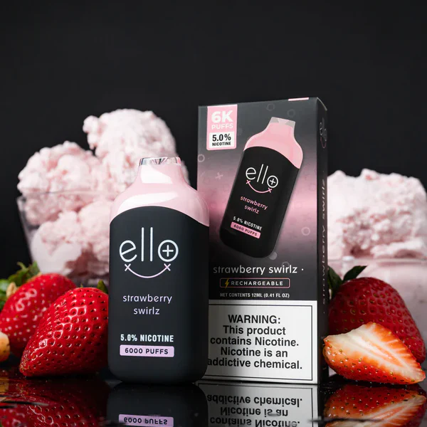 BLVK ELLO Plus – Strawberry Swirlz